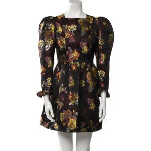 Batsheva Floral Print Mini Dress Size: S | US 4